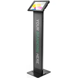 Compulocks Ipad 10-11 Gen Apex Enclosure Brandable Floor Stand, Tablet Halterung, Schwarz