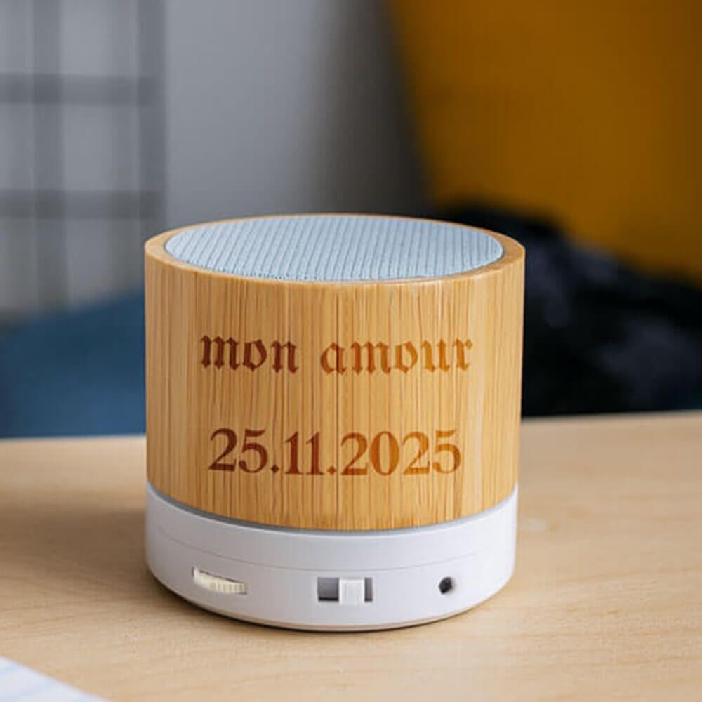 Ocadeau Enceinte bluetooth gravée