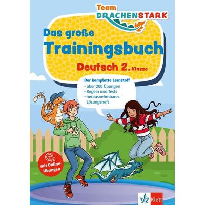 Klett Team Drachenstark: Das große Trainingsbuch Deutsch 2. Klasse, Taschenbuch von , Klett Lerntraining bei PONS Langenscheidt GmbH,