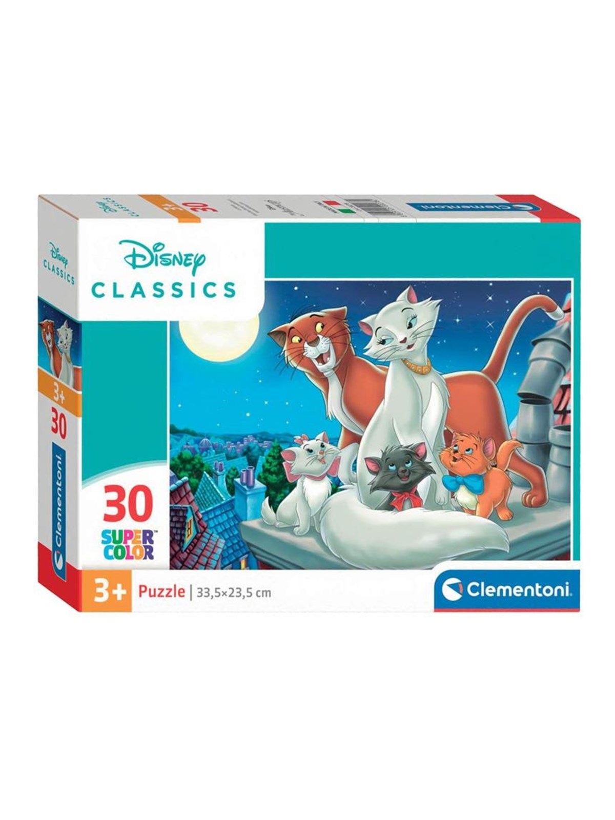 Clementoni Jigsaw Puzzle Super Color Disney Animals 30 pcs. 2D Puzzles