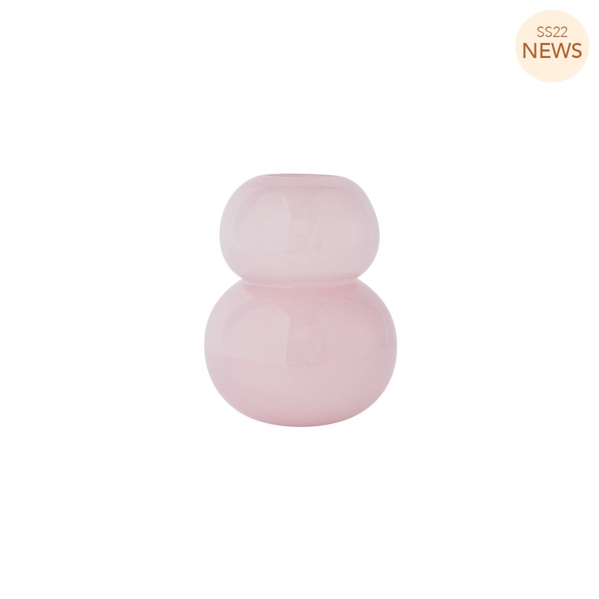 OYOY Living Design Mondgeblazen Glazen Vaas - Roze