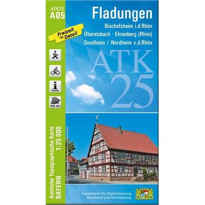 ATK25-A05 Fladungen (Amtliche Topographische Karte 1:25000), Sonstige von , Landesamt für Digitalisierung, Breitband und Vermessung, Bayern,