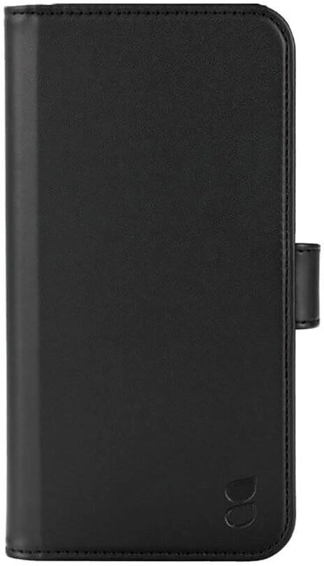 iPhone 12 Pro Max GEAR Læder Cover m. Pung - Sort