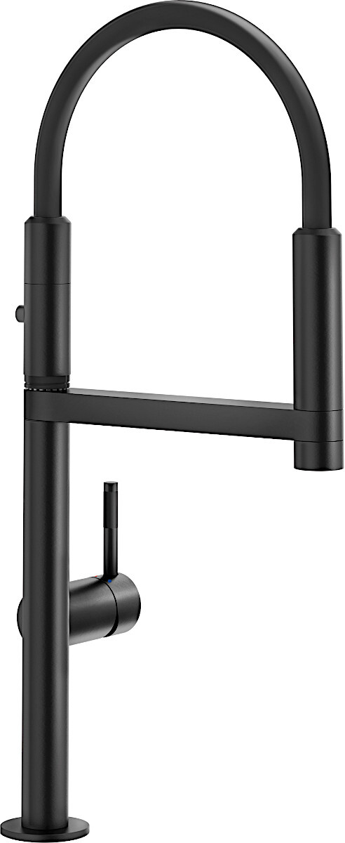 Nobili MOVE, Ziehen, Schwarz, Hebelgriffe, Einzelbild, 3/8", Type U