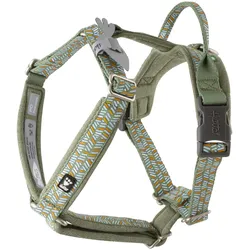 Hurtta Razzle Dazzle Y-valjas, Kugelschreiber, 35 - 45 cm (Hund), Halsband + Leine