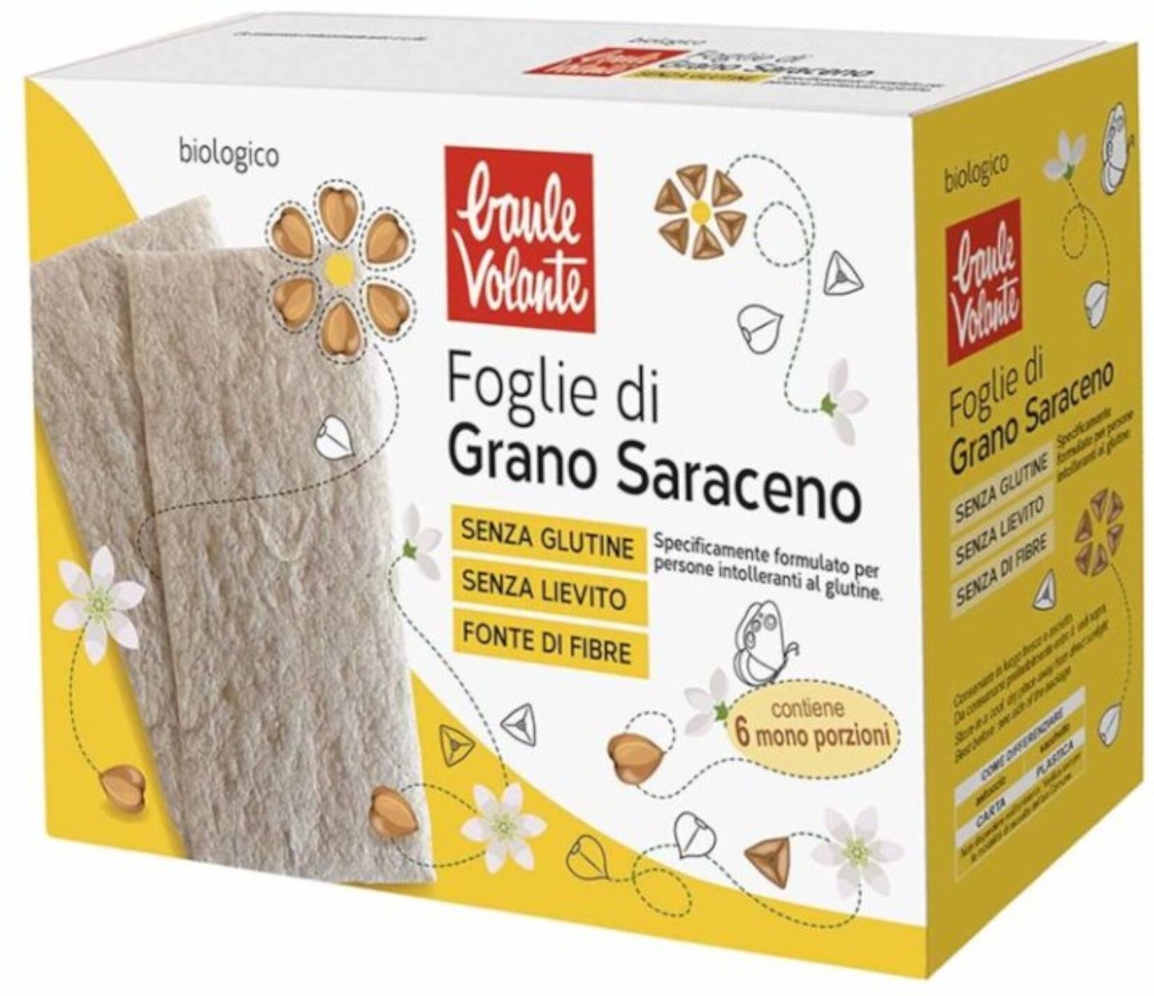 BAULE VOLANTE Foglie Di Grano Saraceno 120 Grammi 