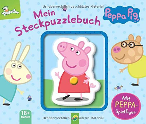 Katharina Bensch - Peppa Pig Mein Steckpuzzlebuch: Mit Peppa-Spielfigur für Kinder ab 18 Monaten - Preis vom 11.10.2026 03:10:56 h