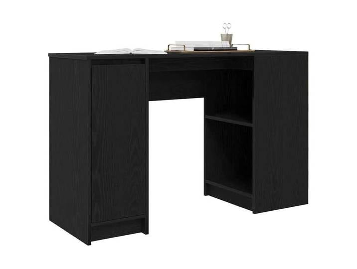 Magnifique Bureau chêne noir 120x42x76 cm bois d'ingénierie - design polyvalent - pour maison - Noir 27.85 kg 2026_974610