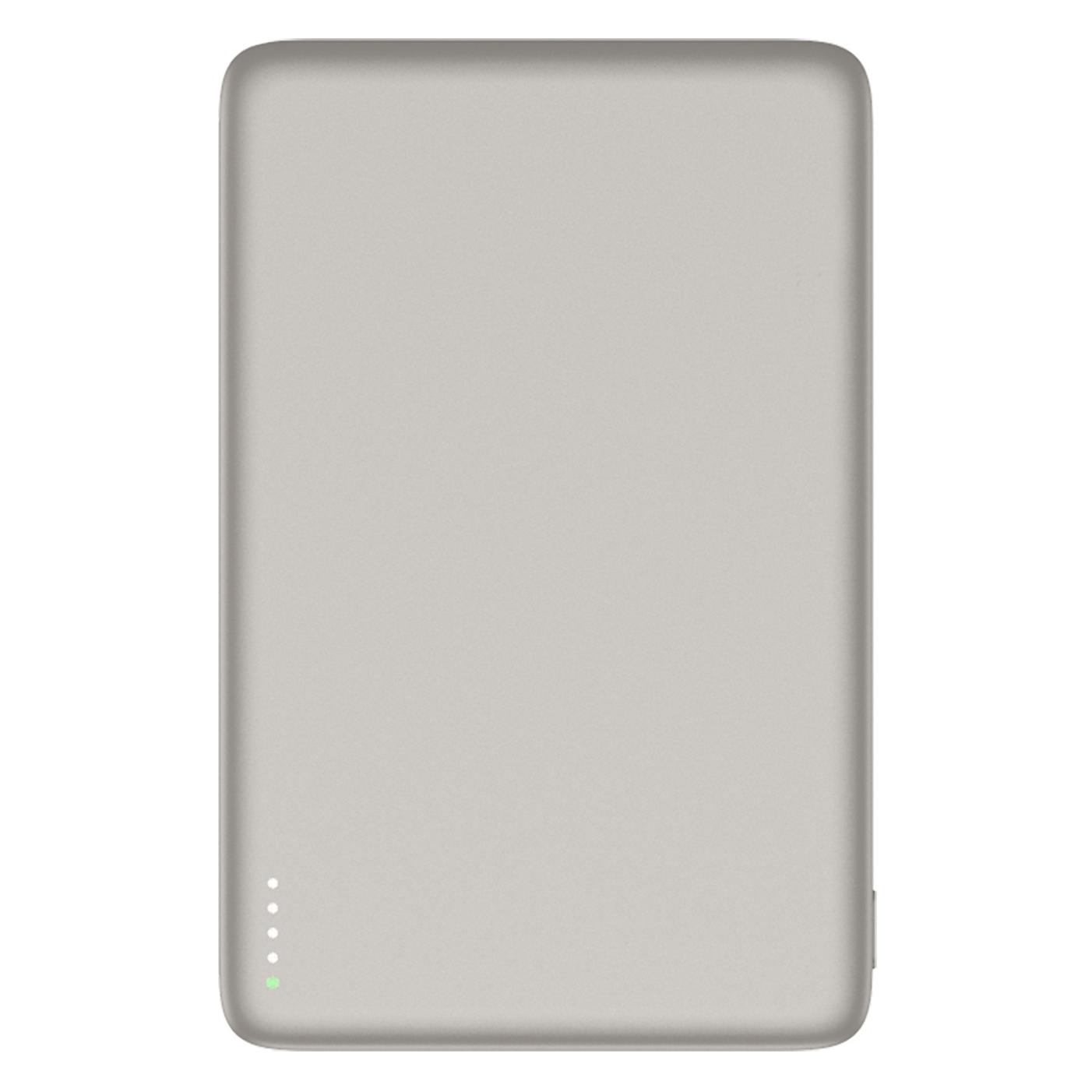 Valenta Powerbank MagSafe Ultra Slim, Natural 5000 mAh (5000 mAh, 15 W, 19.35 Wh) (588874)