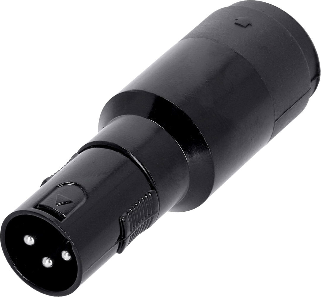 Adam Hall Connectors 4 Star A Sm4 Xm3 - Adapter 4-Pol Lautsprecher Steckverbinder Male Auf Xlr Male