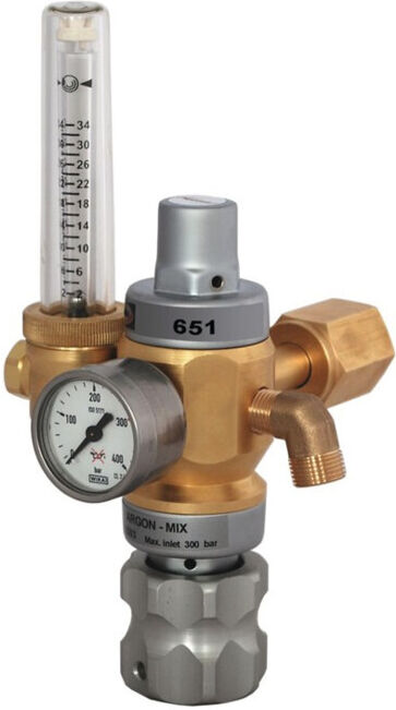 Régulateur de pression haute performance 651-30FLAR Argon-Mix 200 bar W21,8 x 1/ ; HARRIS (651-30FLAR)