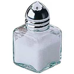 Gastronoble 12 Olympia Salz- und Pfefferstreuer mini | 1,5cl | Glas und Edelstahl