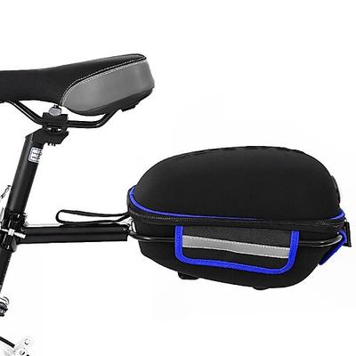 west biken 8 l fahrradsatteltasche fahrradgepäckträgertasche mit metallrahmen und regenhülle wasserdicht leicht reflektorstreifen fahrradtasche stoff lycra eva fahrradtasche fahrradtasche fahrrad radfahren