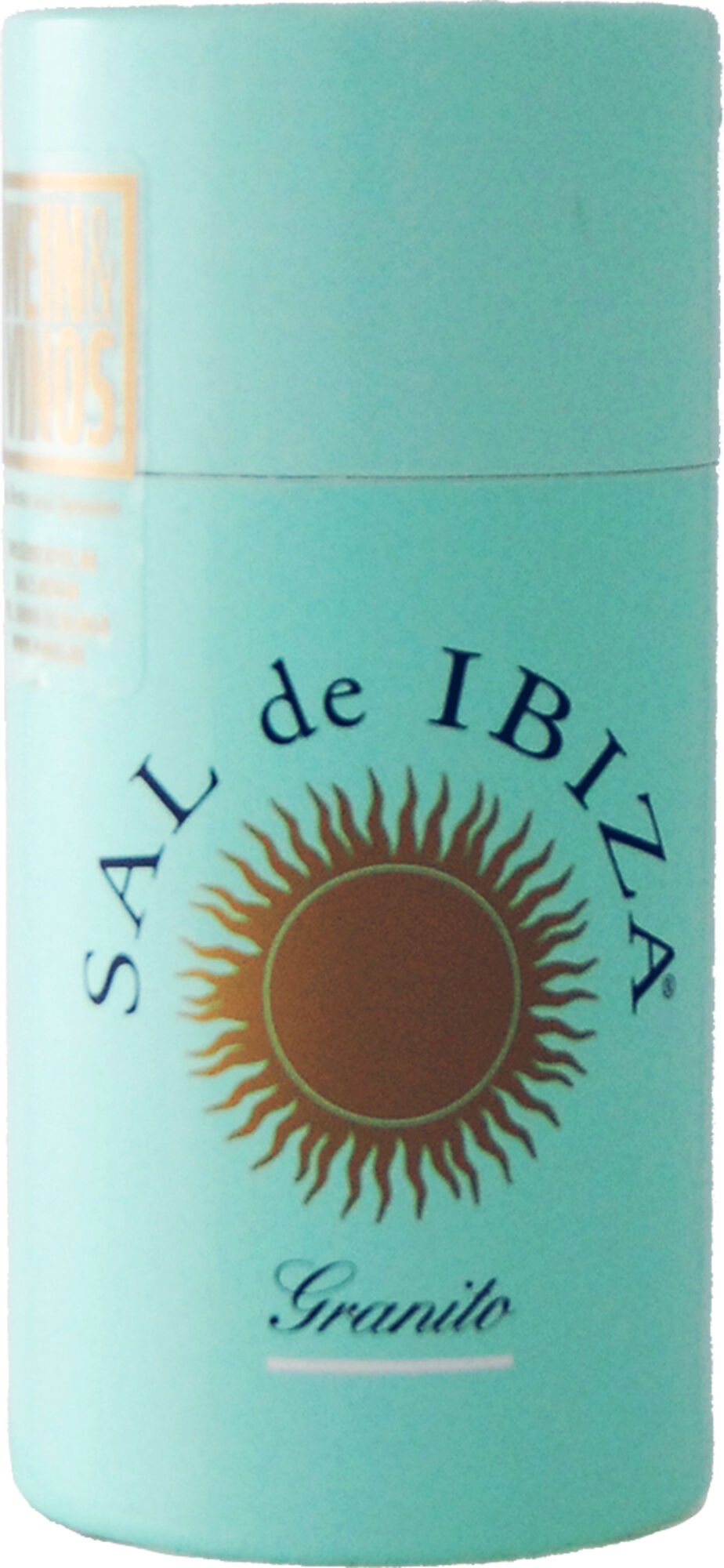 Sal de Ibiza »Granito« - Streuer mit Deckel 125 g aus Spanien