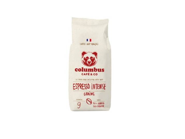 COLUMBUS Café en grains Espresso intense - 500 g