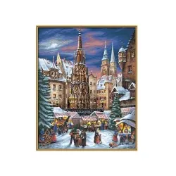 Der Nürnberger Christkindlesmarkt Malen nach Zahlen