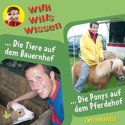 Die Tiere auf dem Bauernhof / Die Ponys auf dem Pferdehof - Jessica Sabasch, Audio, 4260229663400