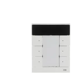 ABB SBR/U6.0.1-84 Raumtemperaturregler, mit Bedienfunktion 6-fach