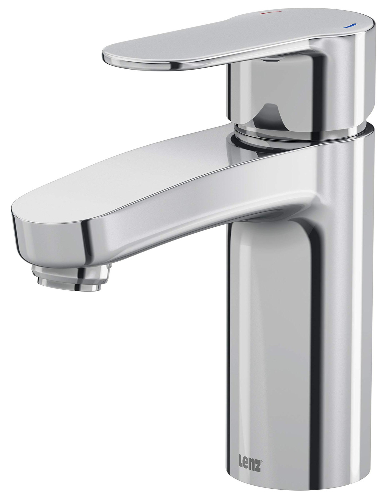 Dripio Wasbakarmatuur Chroom met EasyFix en EasyClean en Waterbesparende Functie
