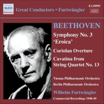 Sinfonie 3/Coriolan-Ouvert - Furtwängler,WP,BP, CD