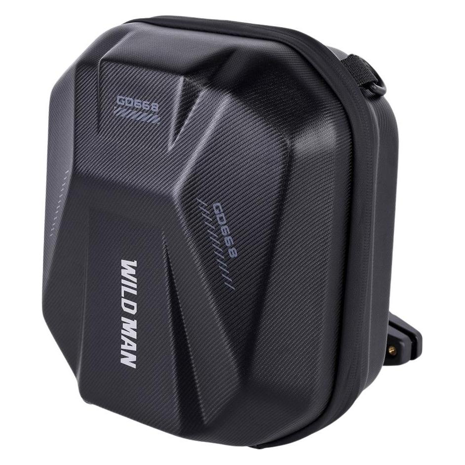 Wildman GD668 4L Rear Seat Bag for Electric Bike, black (4 l, Satteltasche) (GT000019)