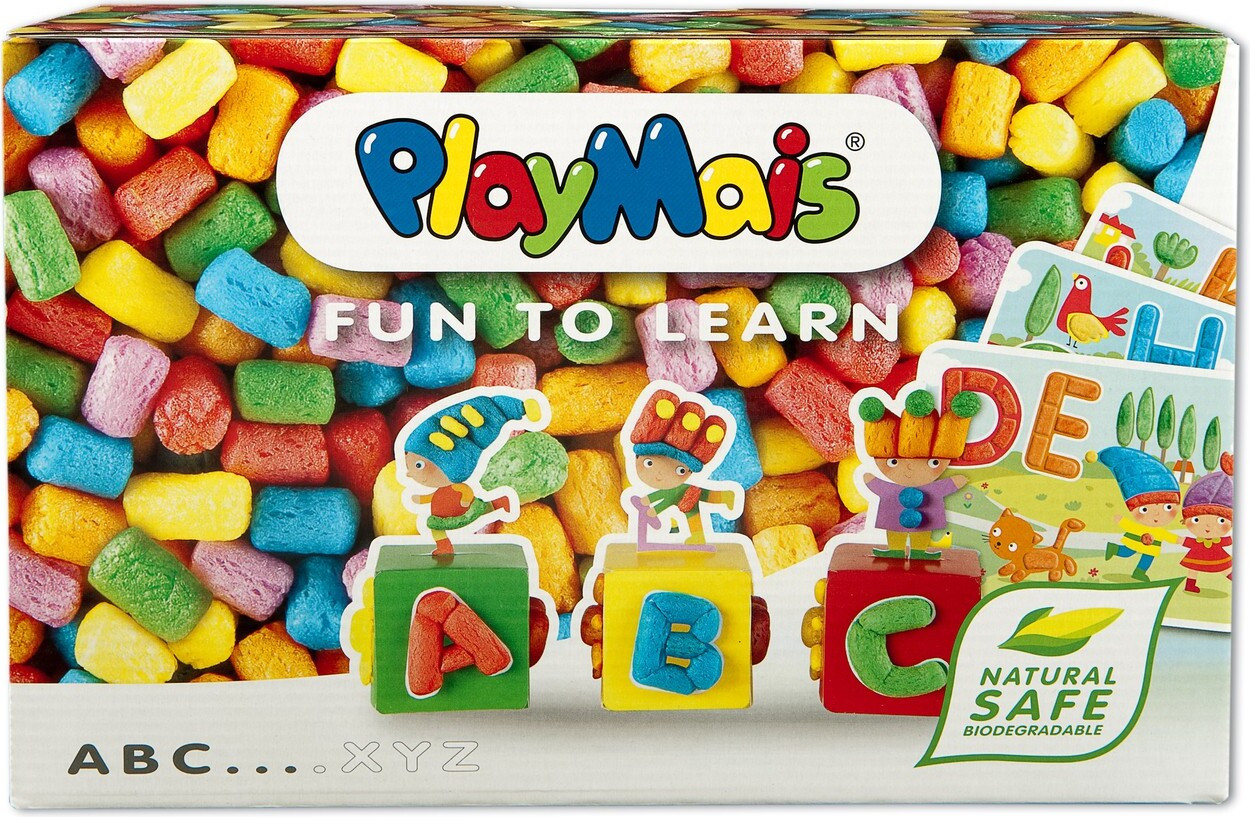 PlayMais FUN TO LEARN ABC / Letters met meer dan 550 onderdelen en 14 kaarten