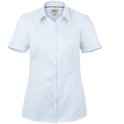 Bluse „Business Comfort” 112 halbarm - XXL - sky