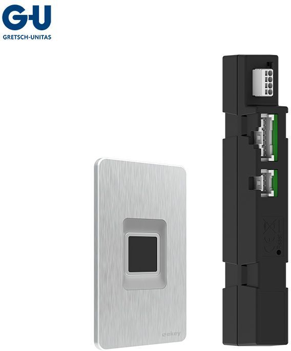 ekey dLine Türblatt-Set GU SECURY Automatic