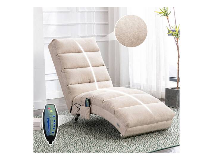 Furnishings Home Massagesessel Relaxliege Elektrisch Relaxsessel Schlafsessel (5 Sanfte Massageprogramme mit Fernbedienung,250 kg Belastungskapazität), Ergonomische Fernbedienungs-Steuerung