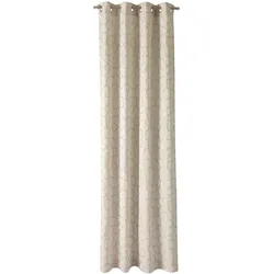 SCHÖNER WOHNEN-Kollektion Ösenschal Giraffe 140 x 250 cm Polyester Beige
