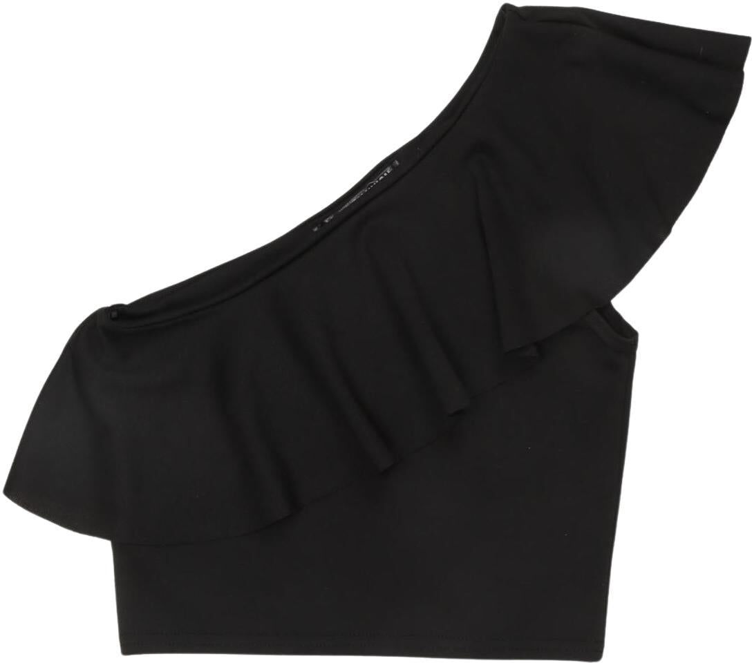 Fashion Union Damen Top, Schwarz, Gr. EU 34, kein / Etikett - Second Hand