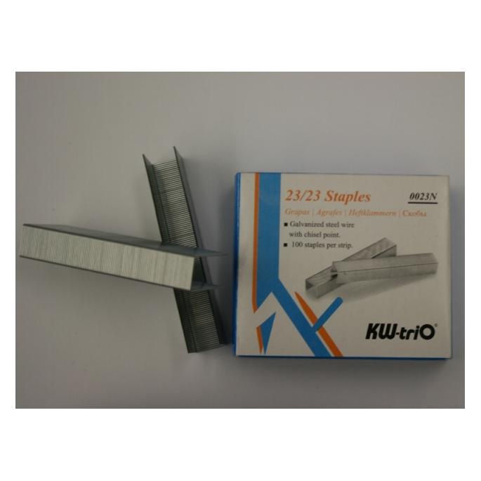 KW-Trio Heftklammern KWTrio 23/23 23mm 1000Stk. (1000x) (0023N)
