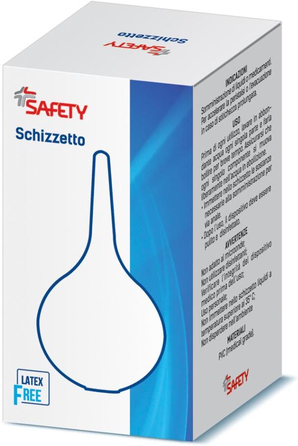 SAFETY SpA Safety Schizzetto In Gomma, Misura 14, 490ml, 1 Pezzo, Sterilizzabile a Freddo