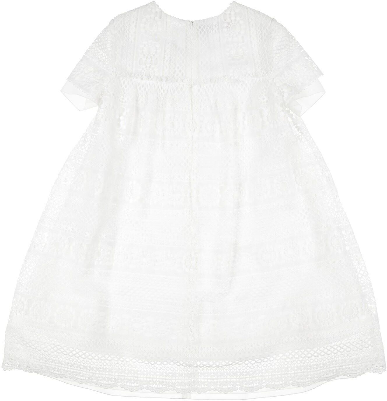 Val Max Vestido para niña Chica Blanco 12 Chica