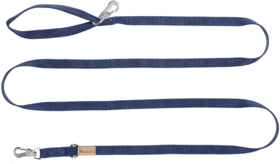 Haqihana Guinzaglio in Nylon Blu 2 mt / 15 mm