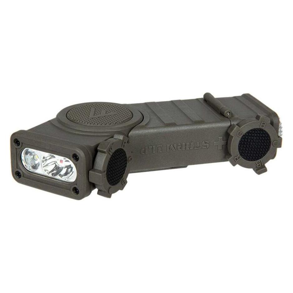 Mactronic Storm 1LP Helmet Mounted Tactical Flashlight Olive Drab (49776630)