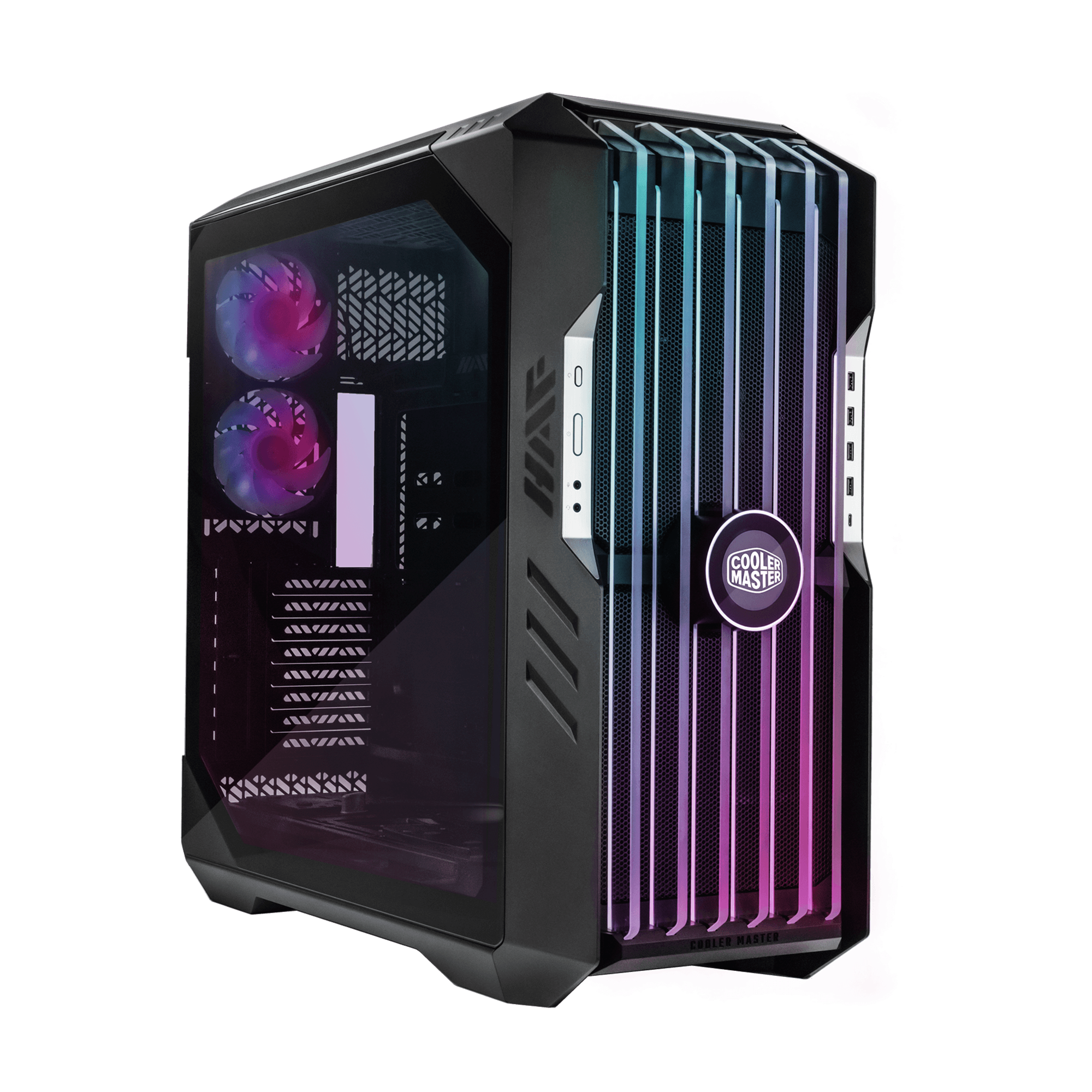 Cooler Master HAF 700 Evo Titanium Grey Big Tower Gaming Gehäuse grau