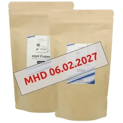 MSM Flakes (1 kg = 2 x 500 g) OptiMSM® in ökol. Verpackung - Vital Engel