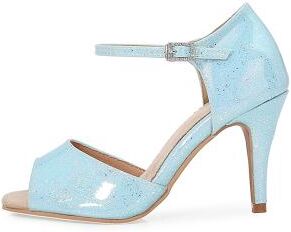 LightInthebox Women's Beige Latin Dance Heels - Strappy High Heels for Salsa, Bachata Ballroom Practice