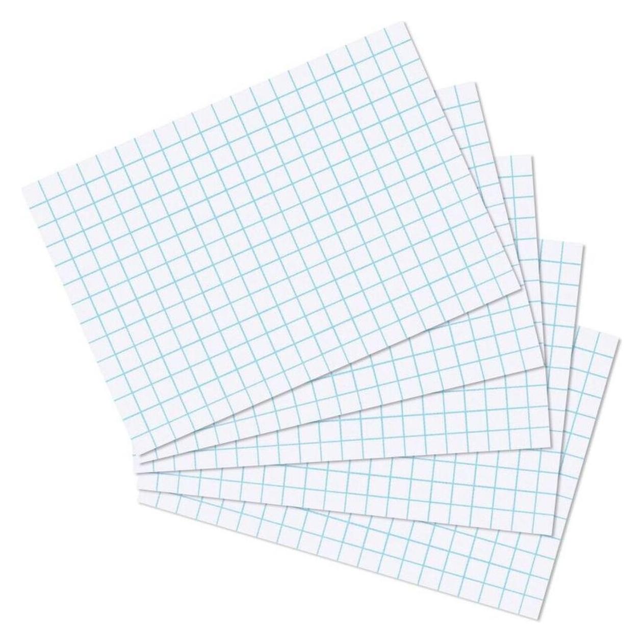 Herlitz Karteikarten (A5, 100x, 170 g/m²) (10621290)