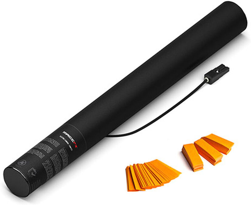 MagicFX Magic Fx Elektrische Konfettikanone 50cm - Orange