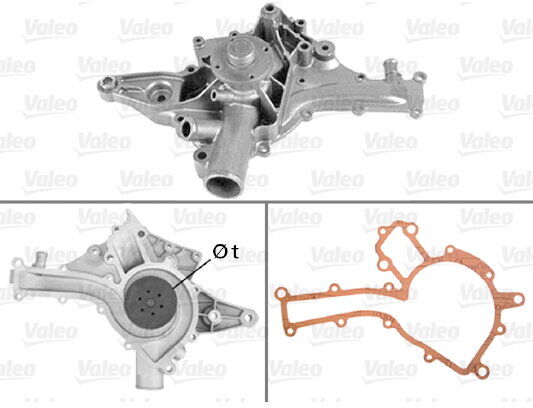 Pompe À Eau Valeo 506787