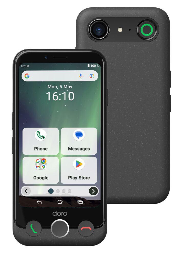 Doro Aurora A10 Smartphone 4GB/64GB Dual-SIM Doro Easy Interface Graphitgrau