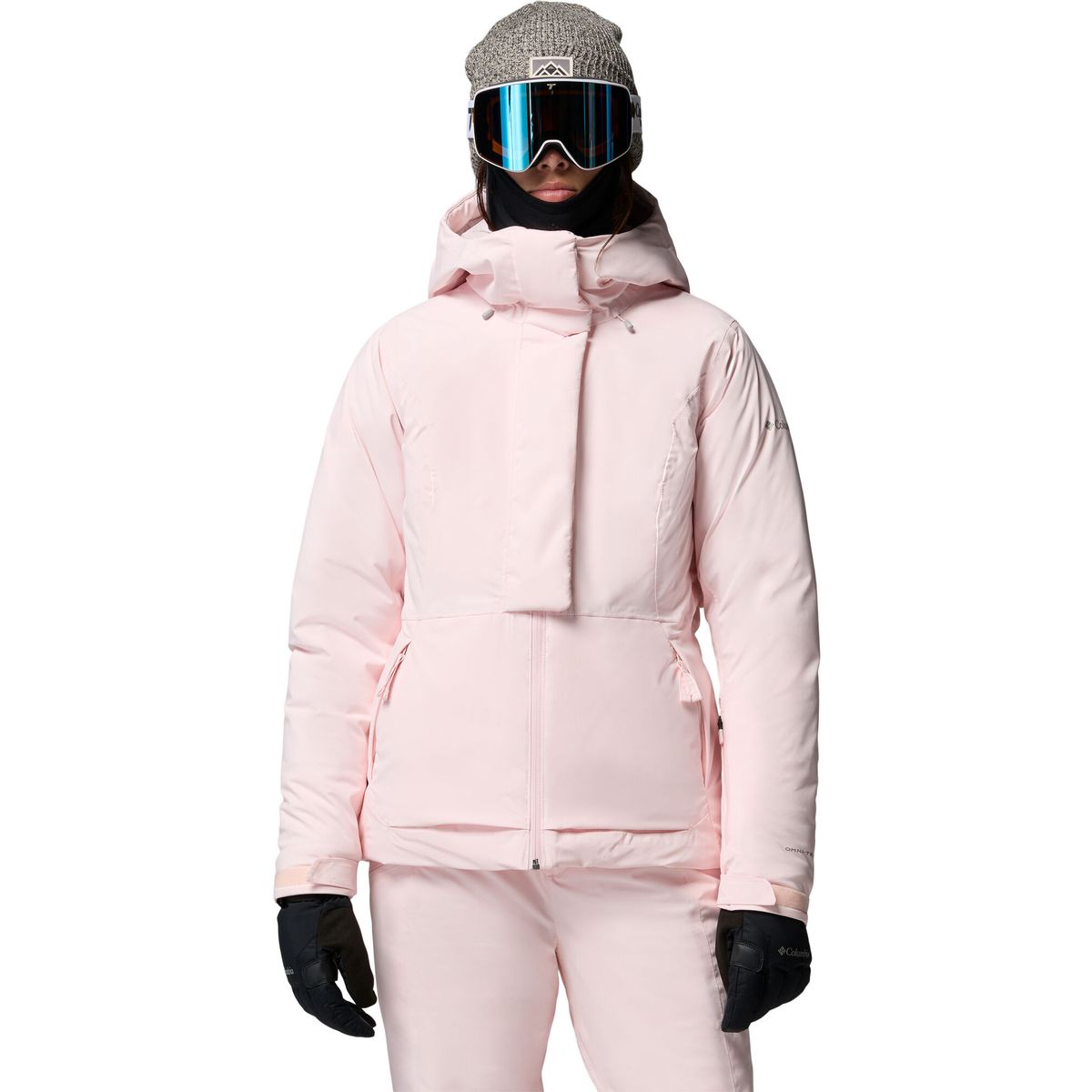 Columbia Women’s Roffe Ridge Down Waterproof Ski Jacket powder pink (697) XL 217084-2170841-697-XL