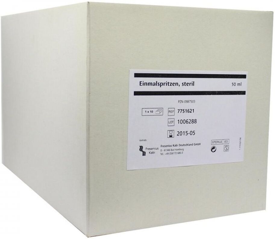 Einmalspritze 50 ml steril