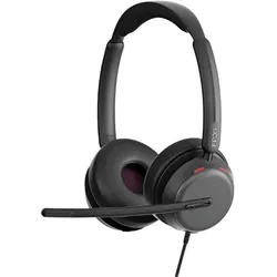 Epos IMPACT 860 ANC, Stereo-Headset, Kabelgebunden Kabelgebunden Adaptive ANC-Geräuschunterdrückung, 360-Grad-Busylight, Super-Wideband-Technologie