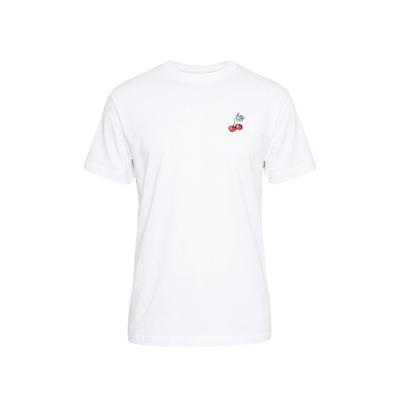 T-Shirt KLEINIGKEIT "Kleinigkeit Big Worm Shirt Boys", Herren, Gr. S, weiß, 100% Baumwolle, bedruckt, normal, Rundhals, Shirts T-Shirt