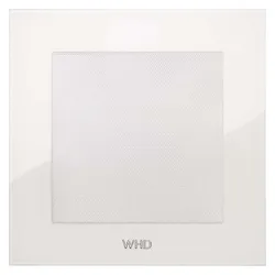 WHD Blende, quadratisch M/R 240 AGBW M240 W, HiFi Komponente, Weiss