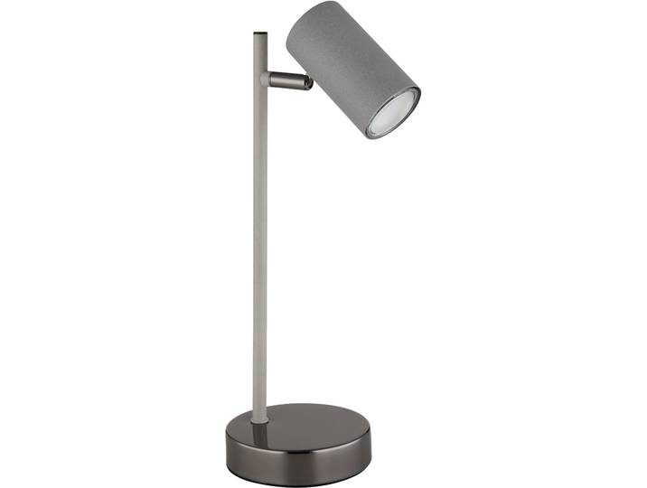 GLOBO LIGHTING Tischleuchte ROBBY , schwarz (schwarz, chrom), 1, Ø 5,5cm H: 35cm, 1 Stk., Leuchten, Tischlampe Nachttischlampe Deko-Tischleuchte Schlafzimmer, Tischleuchte