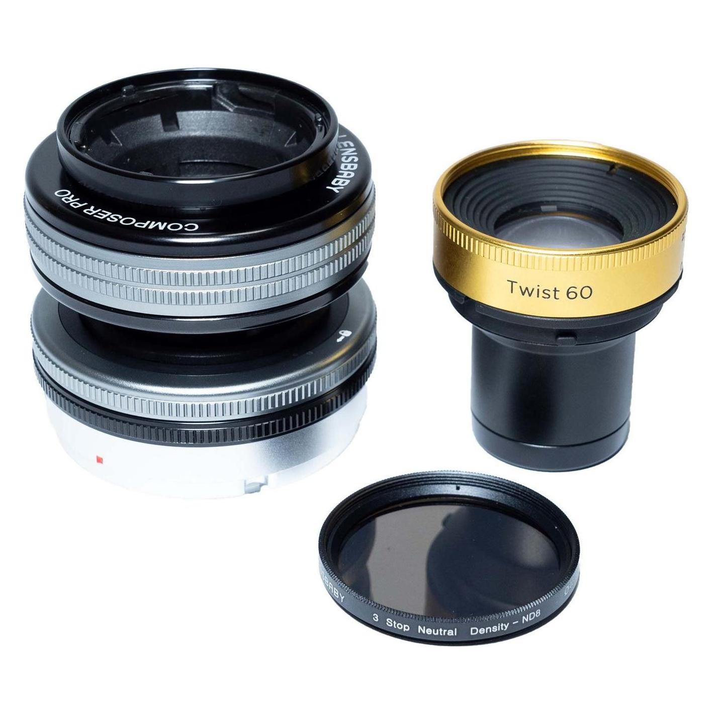 Lensbaby Composer Pro II w/Twist 60 Optic +ND Filter for Nikon Z Mount (Nikon Z) (LBCP2T60NDNZ)